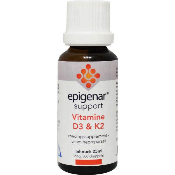 Epigenar Support Vitamine D3 En K2 Druppels 25ml