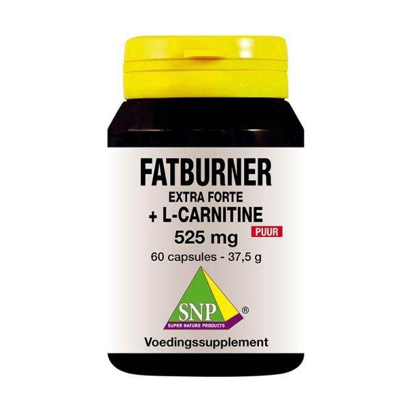 Fatburner extra forte&L-carnitine 525 mg puur