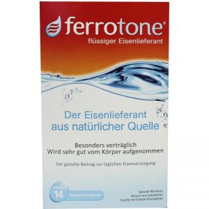 Ferrotone Bronwater Ijzersupplement 14x20ml