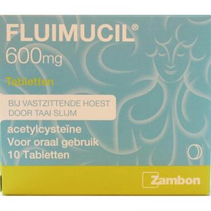 Fluimucil 600mg Tabletten 10st