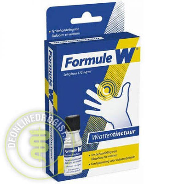 Formule W Wrattentinctuur Flacon 6ML