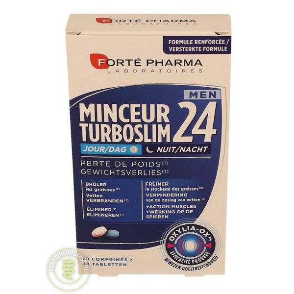 Forte Pharma Turboslim 24 Men Dag & Nacht Tabletten