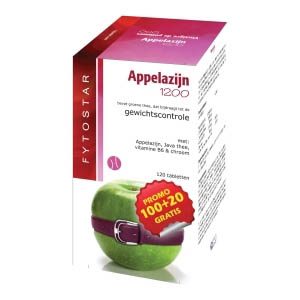 Fytostar Appelazijn 1200 Afslankpillen 100+20st