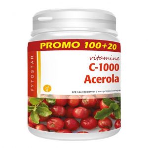 Fytostar Vitamine C 1000 Acerola Tabletten 120st