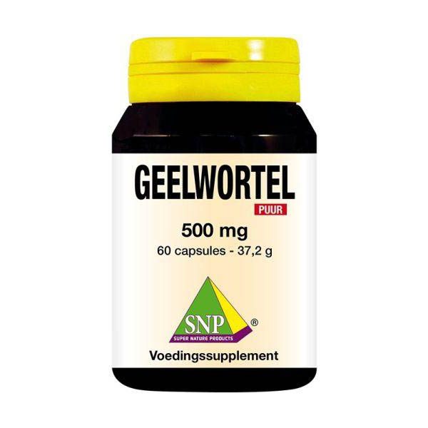 Geelwortel curcuma 500 mg puur