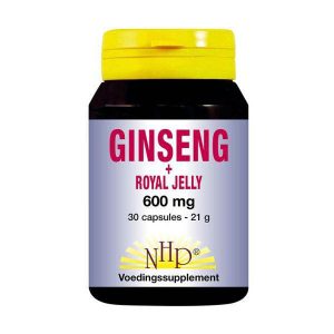 Ginseng + royal jelly 600 mg