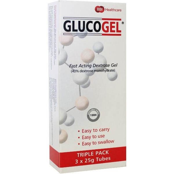 Glucogel glucose gel 25 gram