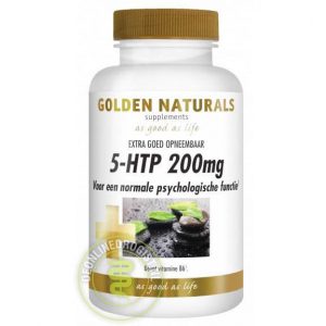 Golden Naturals 5-HTP 200mg Capsules 60st