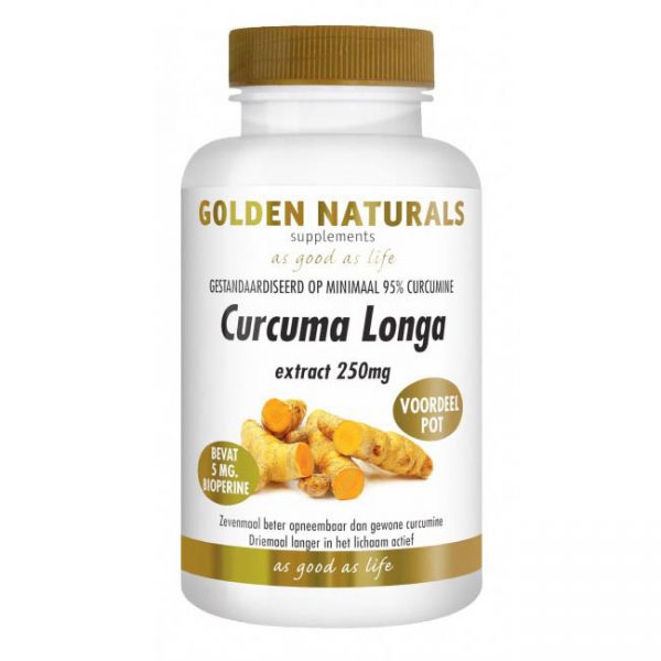 Golden Naturals Curcuma Longa Capsules 180st