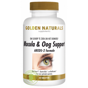 Golden Naturals Macula & Oog Support Tabletten