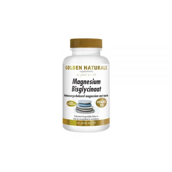 Golden Naturals Magnesium Bisglycinaat Tabletten