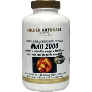 Golden Naturals Multi 2000 Tabletten 180st