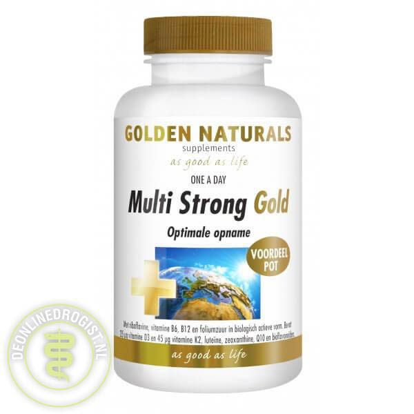 Golden Naturals Multi Strong Gold Tabletten 90st