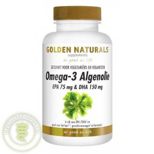 Golden Naturals Omega 3 Algenolie Capsules 60st