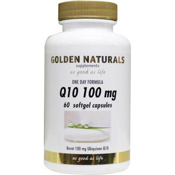 Golden Naturals Q10 100mg Capsules 60st