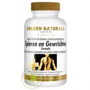 Golden Naturals Spieren En Gewrichten Capsules 60st