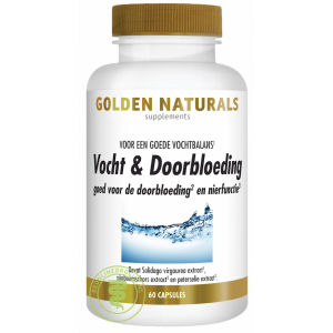 Golden Naturals Vocht & Doorbloeding Capsules