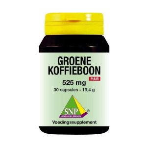 Groene koffiebonen 525 mg puur