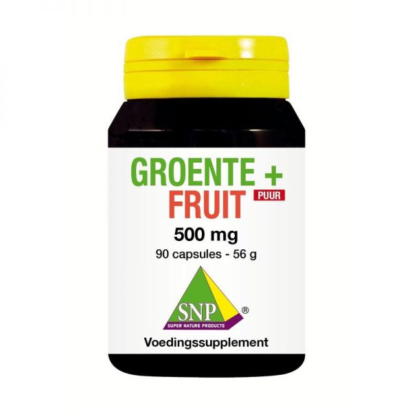 Groente&fruit 500 mg puur