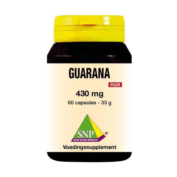 Guarana 430 mg puur