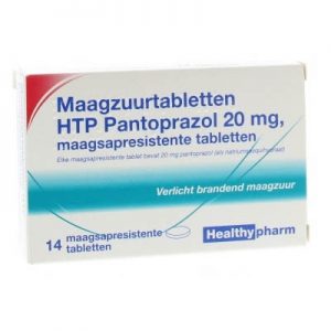 Healthypharm Maagzuurremmer Pantoprazol 20mg Tabletten 14st