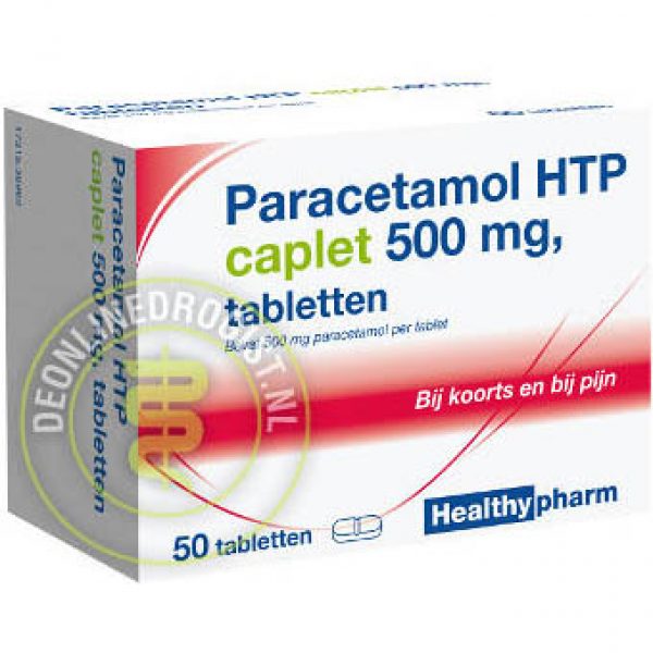 Healthypharm Paracetamol 500mg Caplet 50st