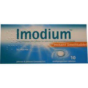 Imodium 2mg Instant Smelttablet 10st