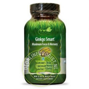 Irwin Naturals Ginkgo Smart Soft Gel Capsules