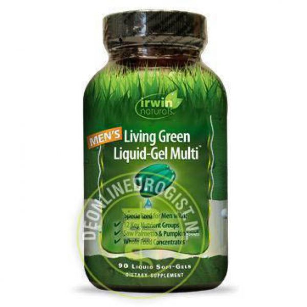 Irwin Naturals Mens Multi Liquid Soft Gel Capsules