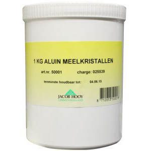 Jacob Hooy Aluin Meelkristal Pot 1000gr