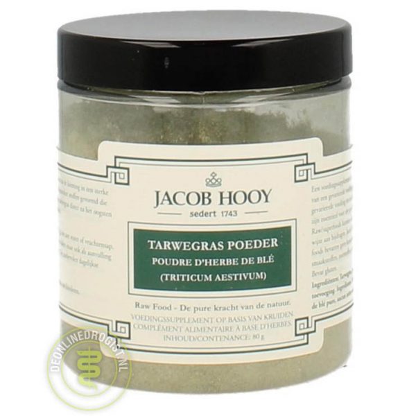 Jacob Hooy Raw Food Tarwegras