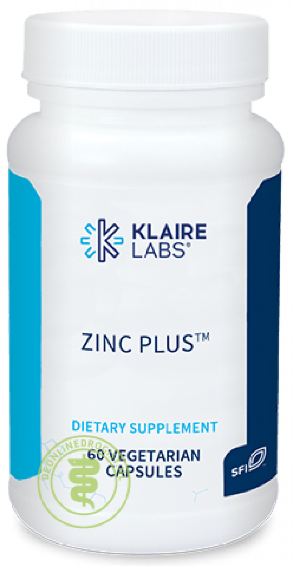 Klaire Labs Zink Plus Capsules