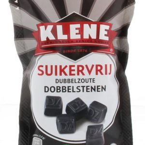 Klene Dubbelzoute Dobbelstenen Suikervrij