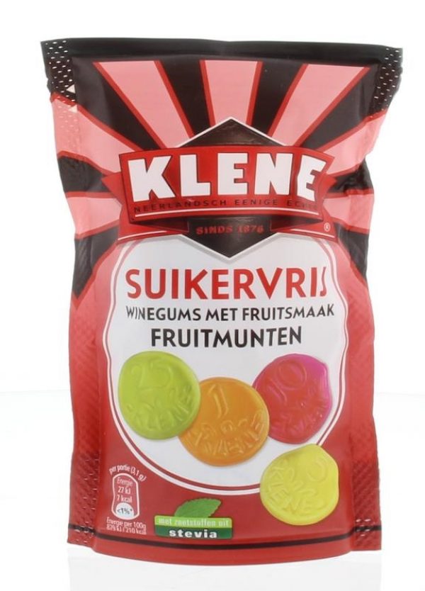 Klene Fruitmunten Suikervrij