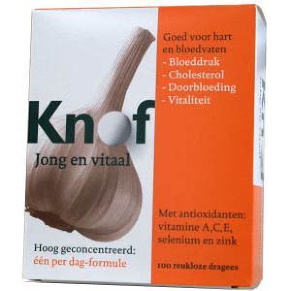 Knof Knoflookdragees Anti Oxidanten