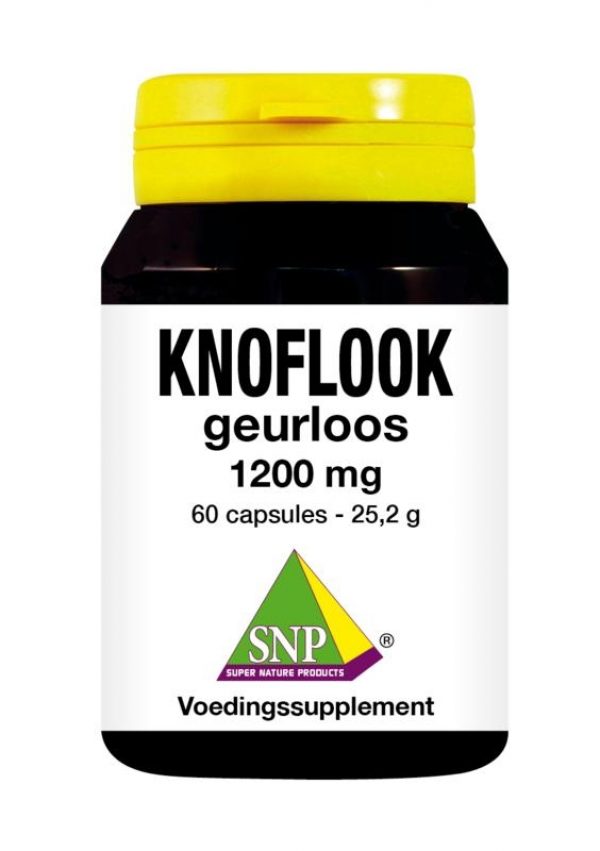 Knoflook geurloos 1200 mg