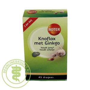 Knoflox met Ginkgo Dragees