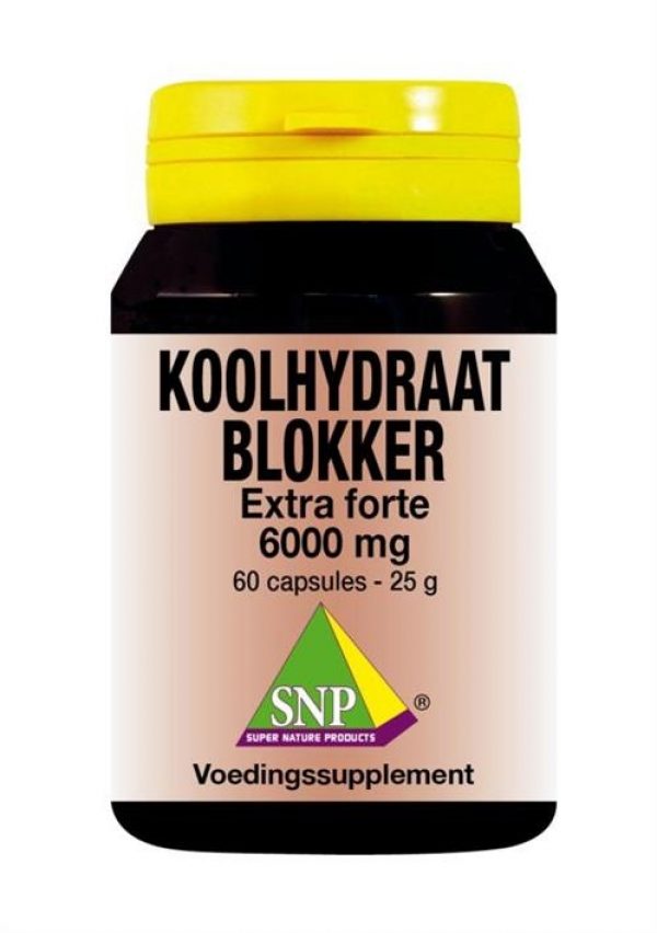 Koolhydraat blokker extra forte 6000 mg