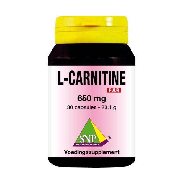 L-Carnitine 650 mg puur