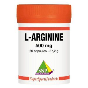 L-arginine 500 mg puur