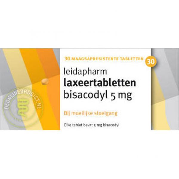 Leidapharm Bisacodyl Laxeer 5mg