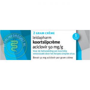 Leidapharm Koortslipcreme Aciclovir