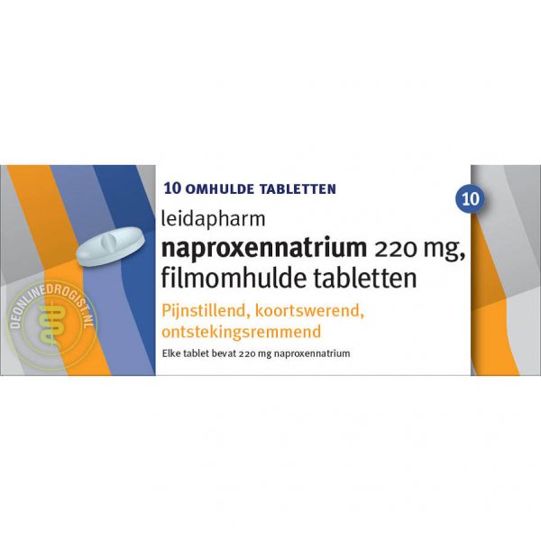 Leidapharm Naproxennatrium 220mg Tabletten 10st