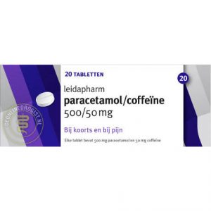 Leidapharm Paracetamol Coffeine Tabletten 20st