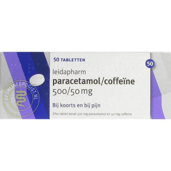 Leidapharm Paracetamol Coffeine Tabletten 50st