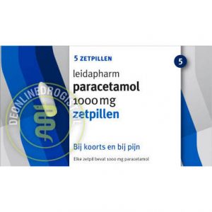 Leidapharm Paracetamol Zetpil 1000mg