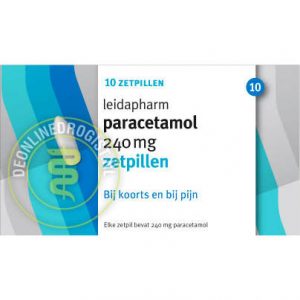 Leidapharm Paracetamol Zetpil 240mg