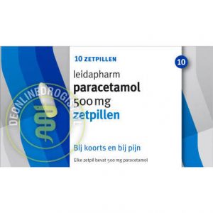 Leidapharm Paracetamol Zetpil 500mg