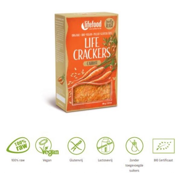 Life crackers wortel