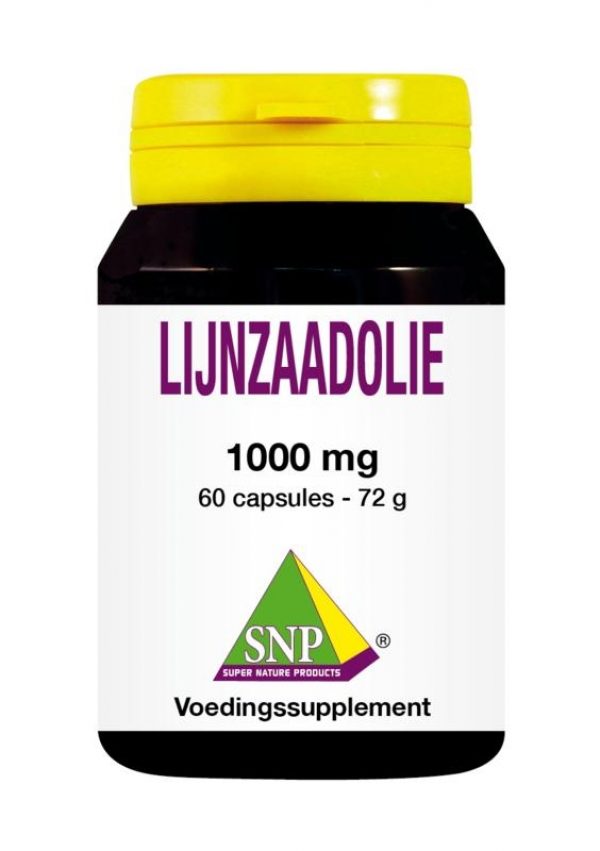 Lijnzaadolie 1000 mg